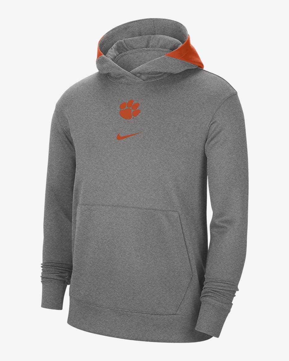 Nike College Dri FIT Spotlight Clemson Men s Hoodie. Nike